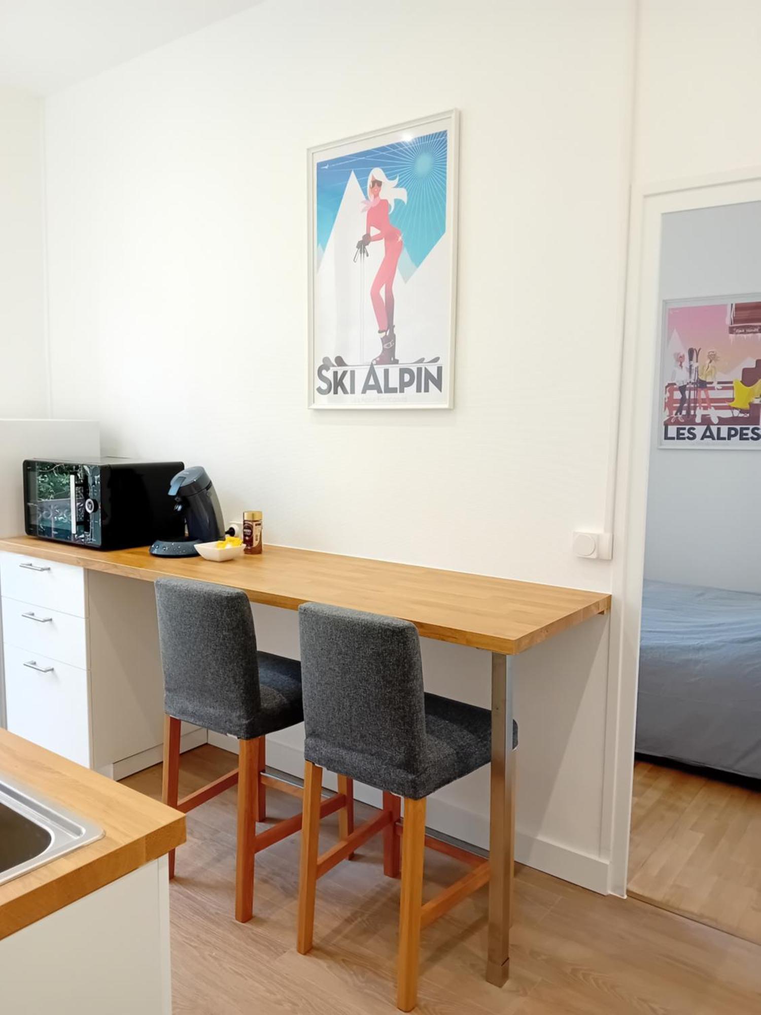 101 - Appart Renove Avec 1 Chambre Spacieuse - Tram Et Clinique Mutualiste A 1 Min Grenoble Esterno foto
