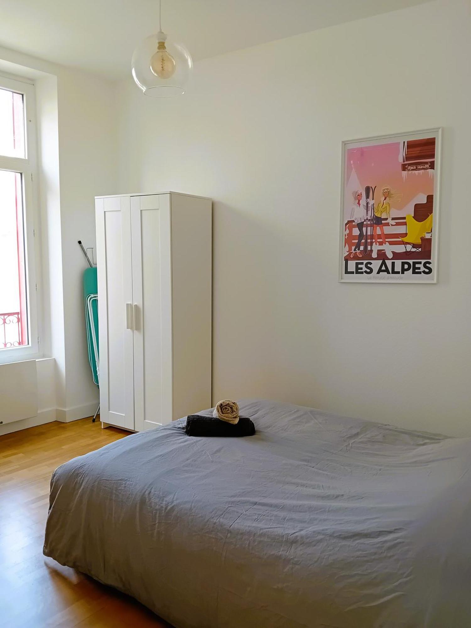 101 - Appart Renove Avec 1 Chambre Spacieuse - Tram Et Clinique Mutualiste A 1 Min Grenoble Esterno foto